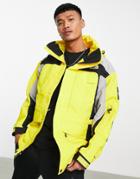 The North Face Search And Rescue Dryvent Jacket In Yellow