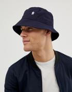French Connection Bucket Hat-blue
