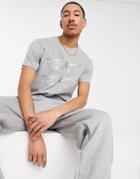 Reebok Cl Gp Aov T-shirt In Gray-grey