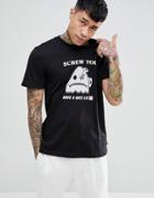 Adidas Skateboarding Screwed T-shirt In Black Cf5836 - Black