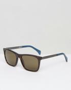 Tommy Hilfiger Square Sunglasses In Tort - Brown