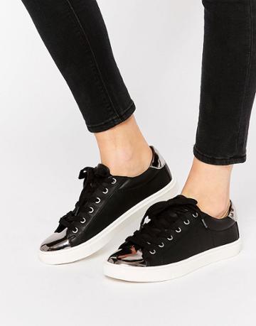 Carvela Jacko Toecap Sneakers - Black