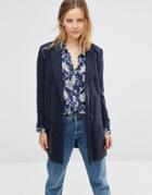 Only Kasandra Double Breasted Blazer - Blue