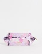 Skinnydip Coral Makeup Bag-pink