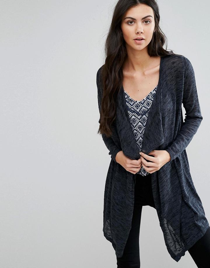 Vero Moda Waterfall Cardigan - Blue