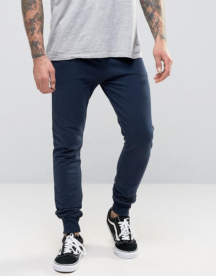 Firetrap Jersey Jog Pants - Navy