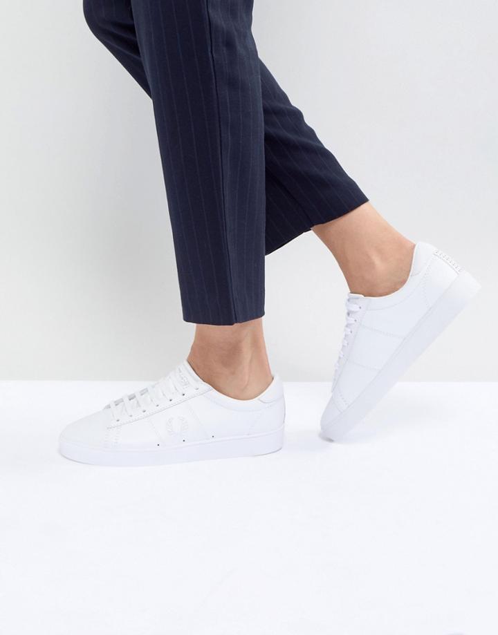 Fred Perry Spencer Leather Sneaker - White
