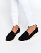 Kg By Kurt Geiger Kola Blacktassel Loafer Shoes - Black