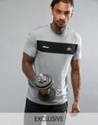 Ellesse Sport T-shirt With Panel - Gray