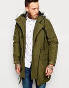 Penfield Shower Proof Paxton Insulated Parka - Green