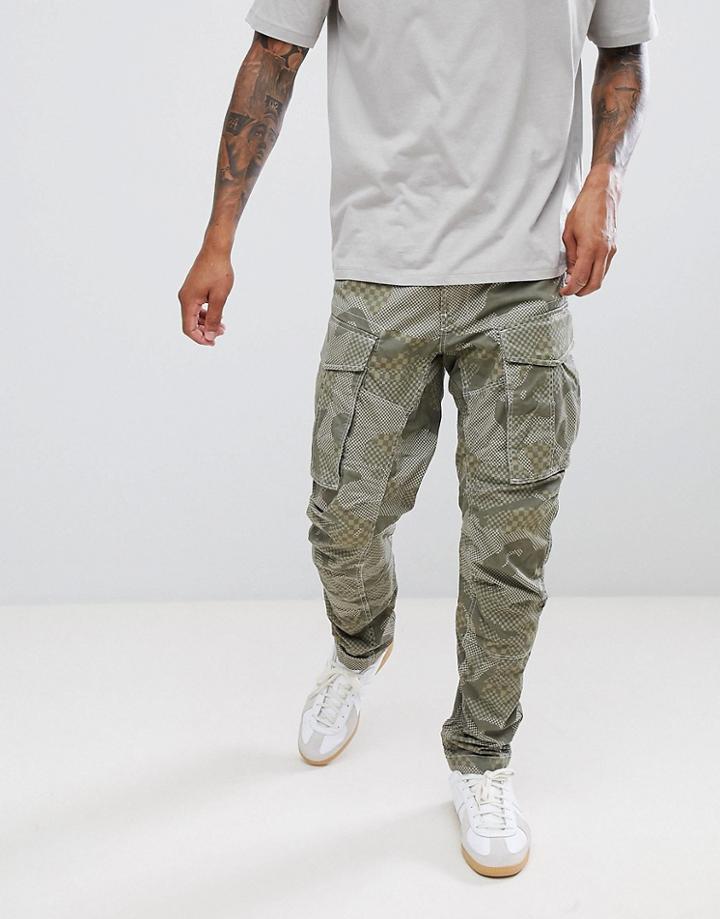 G-star Beraw Rovic Qane 3d Tapered Cargo Trousers - Green