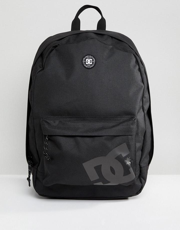 Dc Shoes Backstack Backpack In Black - Black