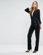 Y.a.s Roger Wide Pant - Black