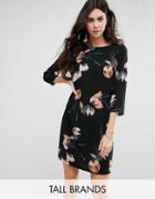 Vero Moda Tall Floral Printed Shift Dress - Multi