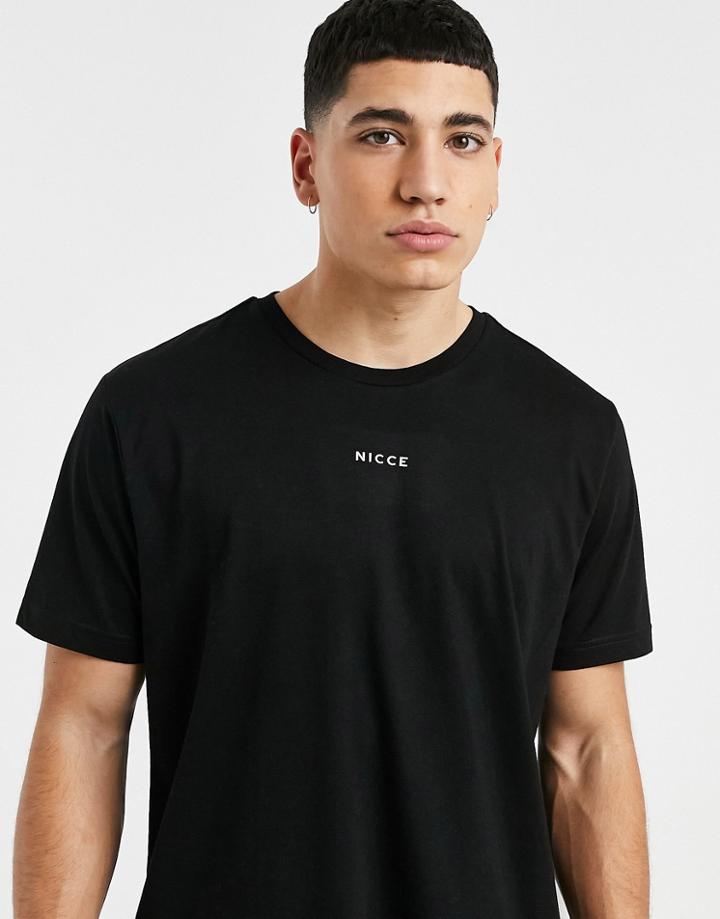 Nicce Loungewear Sofa T-shirt In Black