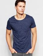 Selected Homme Nep T-shirt With Pocket - Medieval Blue