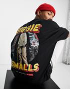 Asos Design Oversized T-shirt With Biggie Smalls Graphic Print In Black