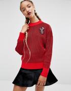 Amenpapa Heal The Blind Pullover - Red
