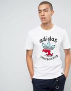 Adidas Skateboarding Meka T-shirt Bj8692 - White