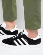 Adidas Originals Gazelle Sneakers In Black Bb5476 - Black