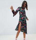 Na-kd Floral Midi Dress