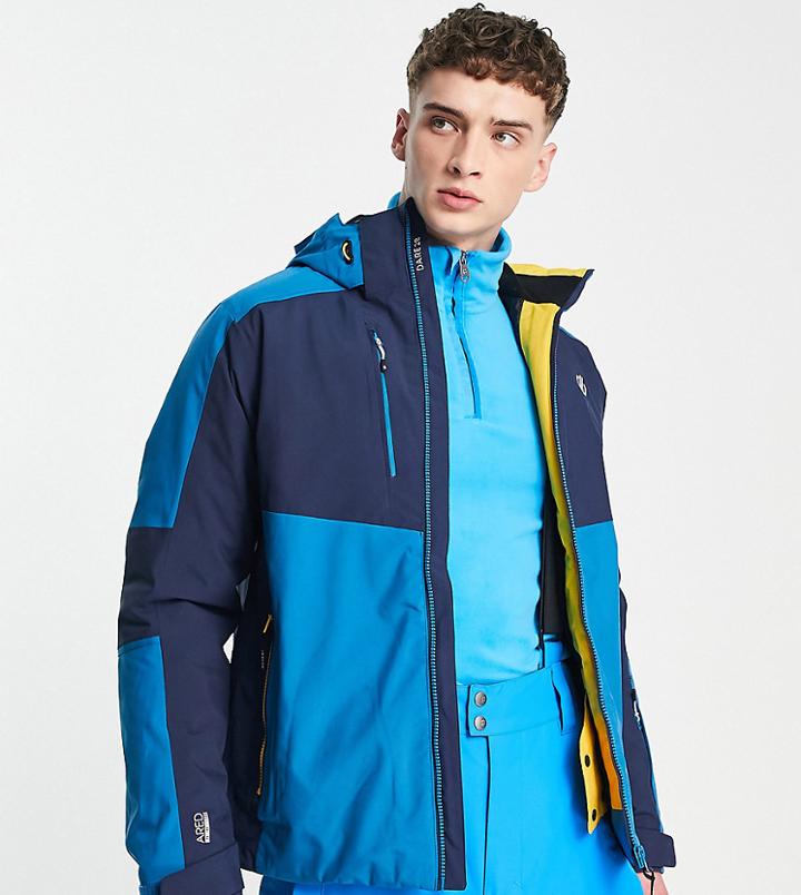 Dare 2b Intermit Iii Ski Jacket In Nightfall Navy And Dark Methyl