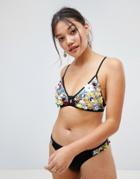 Signature 8 Embellished Bikini Set-black