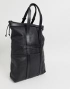 G-star Estan Leather Tote Bag - Black