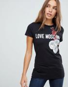 Love Moschino Bauble T-shirt - Black