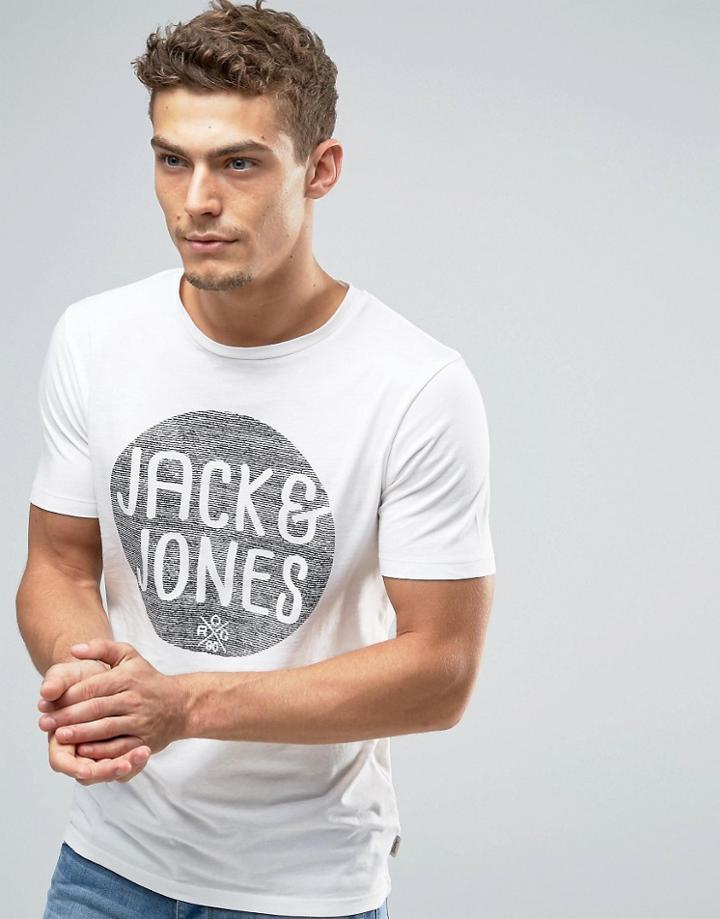 Jack & Jones Originals T-shirt With Graphic Print - White