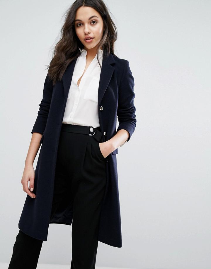 Helene Berman College Coat - Navy