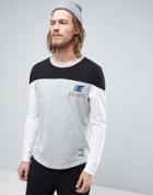 Element Pittman Long Sleeve Top Block Color In Black - Black
