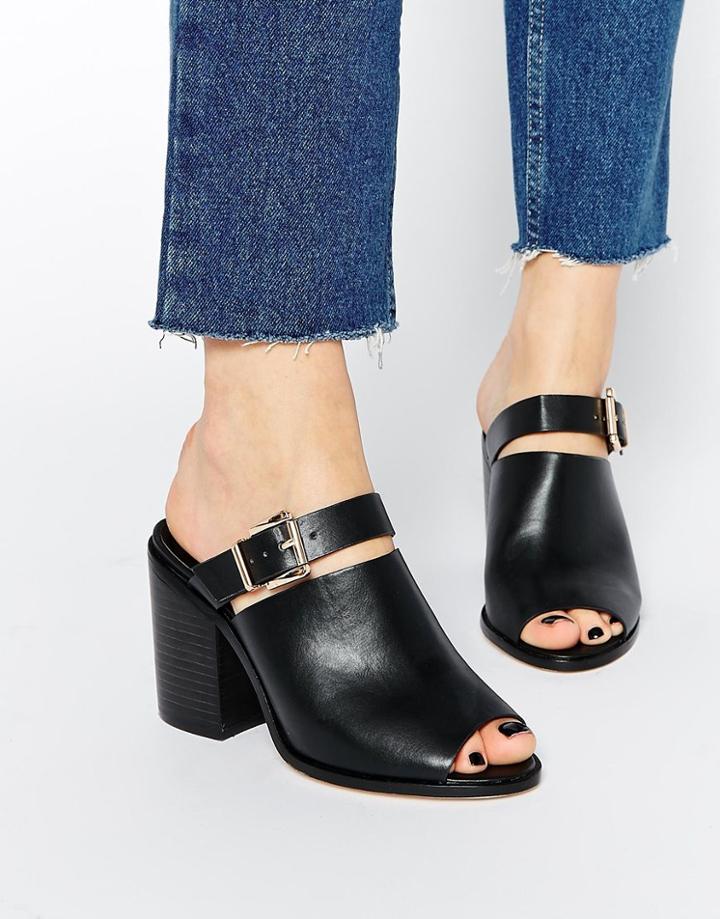 Asos Hendon Mules - Black