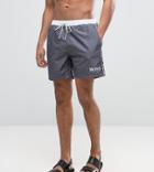 Boss Star Fish Swim Short Exclusive Gray - Gray