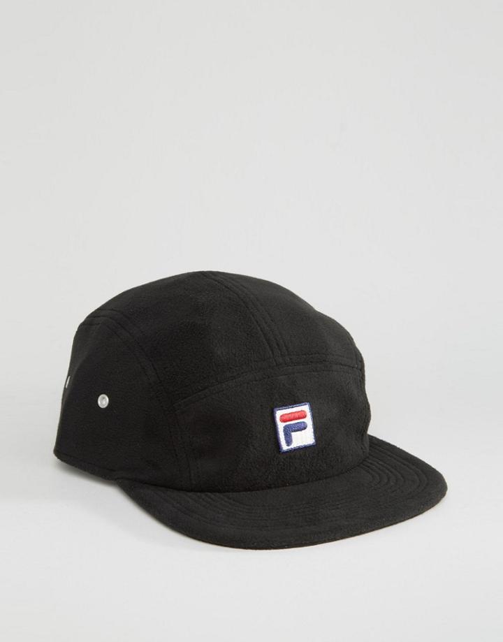Fila Cap In Fleece With Box Logo Exclusive To Asos - Red