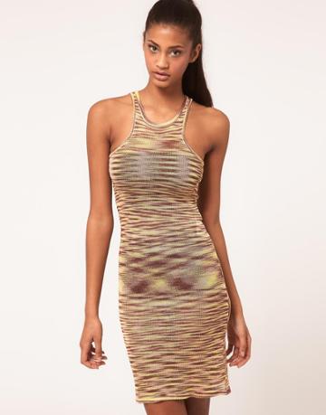 Vero Moda Very Space Dye Knitted Sporty Dress