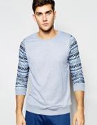 Rebel + Rogue Geo-tribal Sweatshirt - Gray