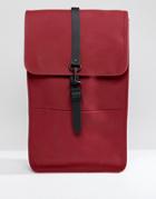 Rains 1220 Backpack In Red - Red
