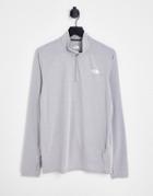 The North Face Wander Quarter Zip Long Sleeve T-shirt In Black