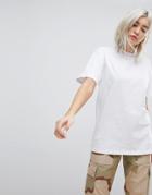 Ripndip Relaxed T-shirt With Must Be Nice Collar Print - White