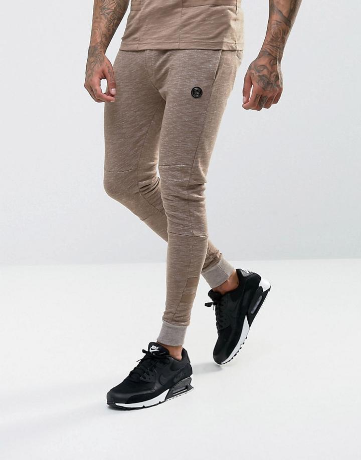 Intense Skinny Joggers In Stone - Stone