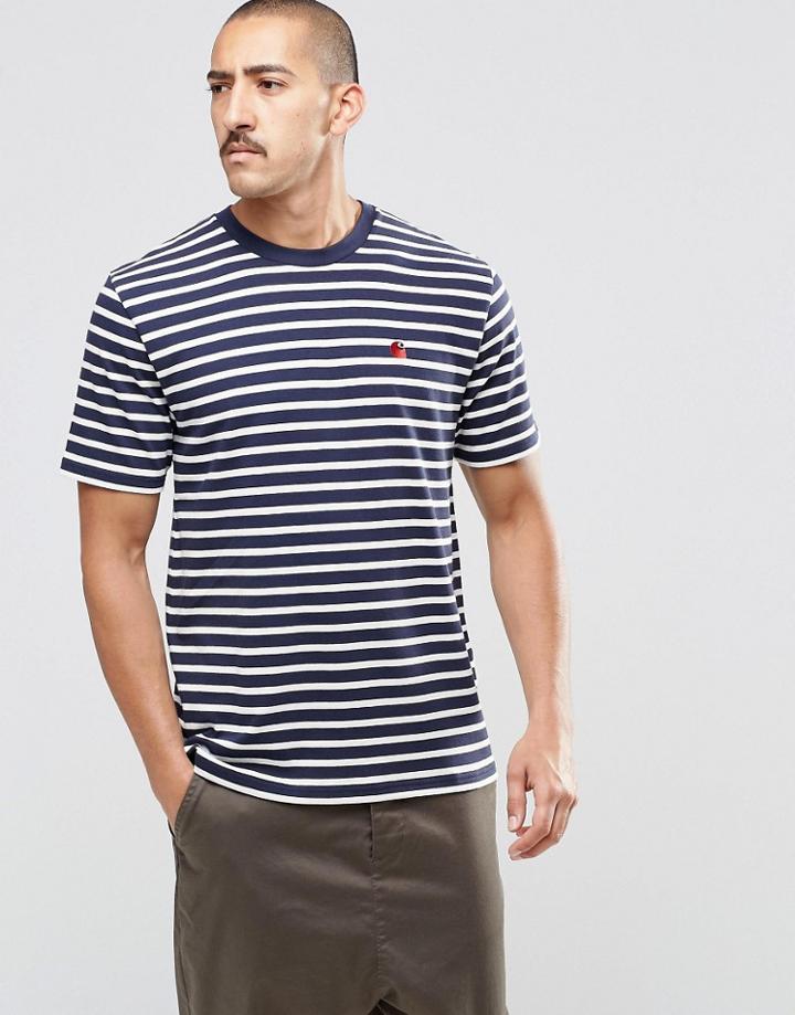 Carhartt Wip Robie T-shirt - Navy