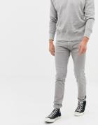 Replay Washed Gray Slim Jeans - Gray