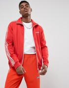 Adidas Originals Beckenbauer Track Jacket In Red Br4334 - Red