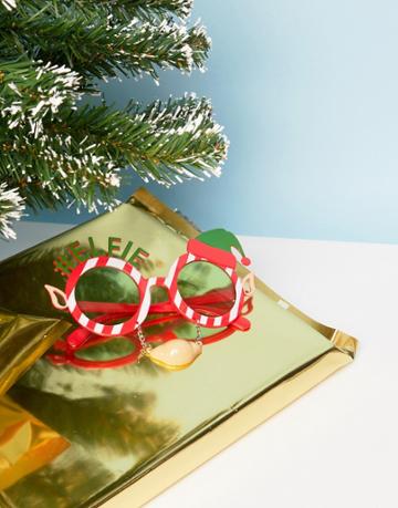 Paperchase Holidays Elfie Glasses - Multi
