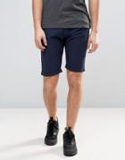 Armani Jeans 5 Pocket Slim Fit Shorts In Navy - Navy