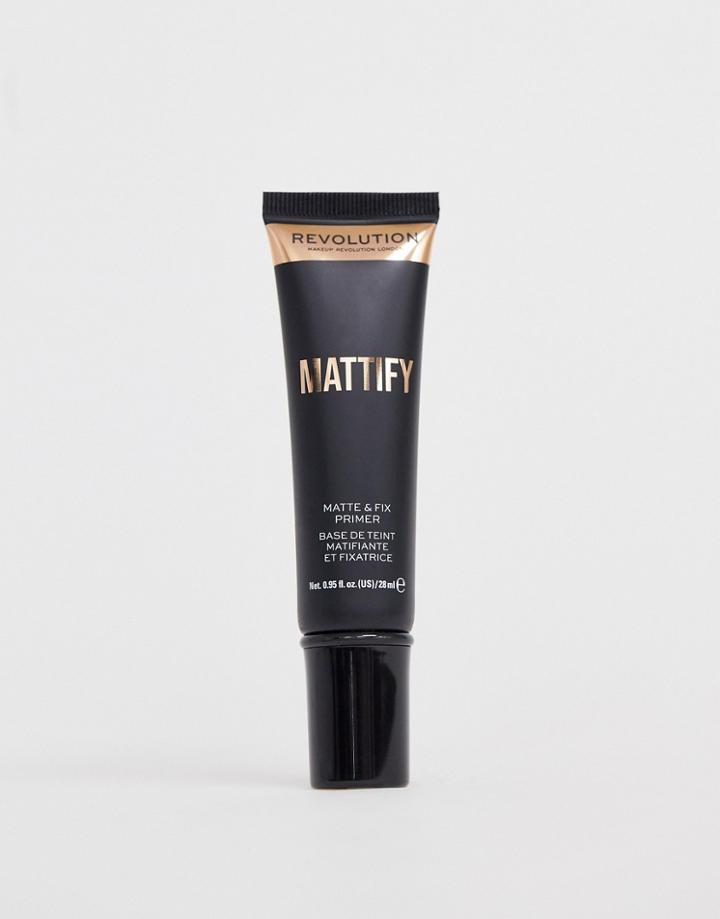 Revolution Matte & Fix Mattify Primer-no Color