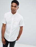Tommy Hilfiger Short Sleeve Shirt - White