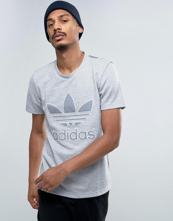 Adidas Originals California Panel T-shirt - Gray