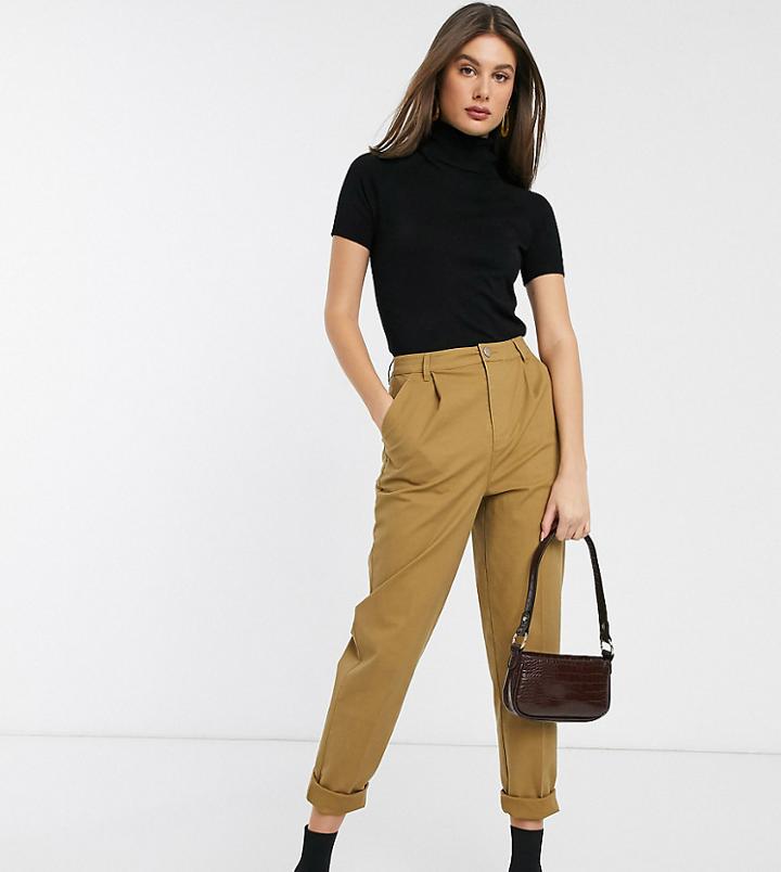 Asos Design Tall Chino Pants-neutral